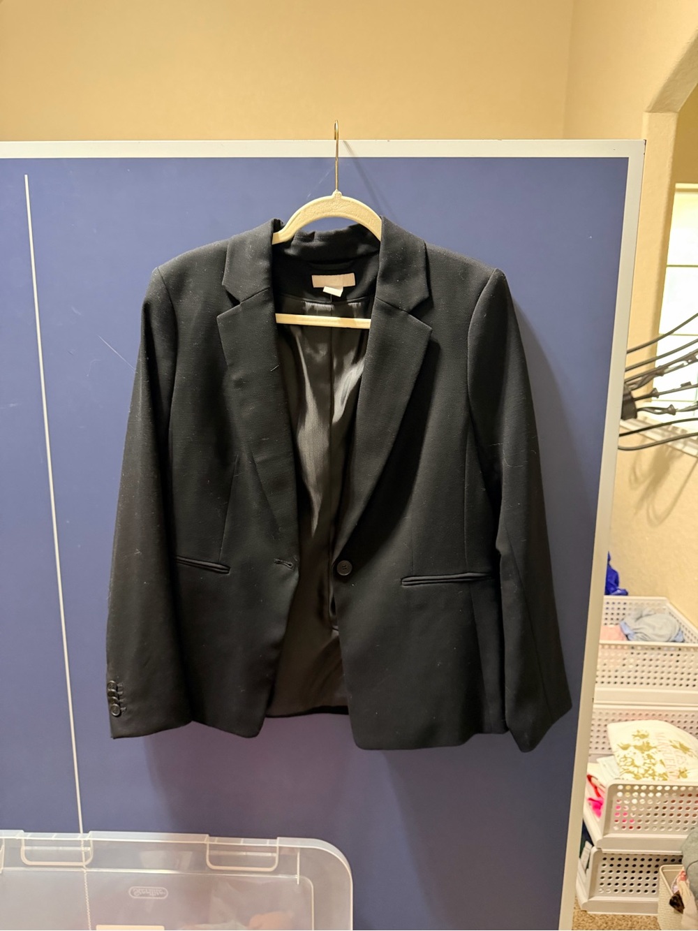 H&M Black Women's Tailored Blazer